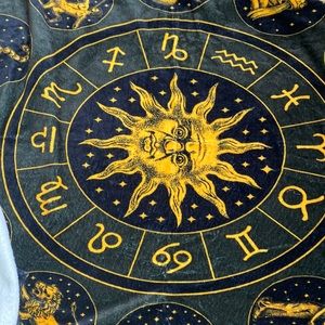 Zodiac sign blanket